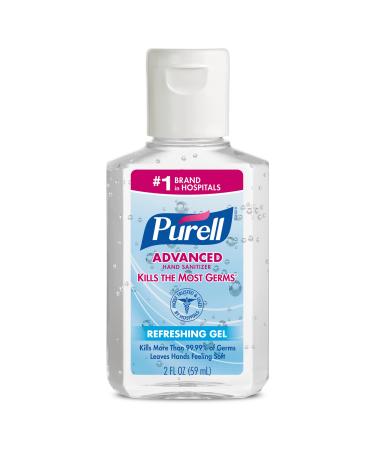 Purell Advanced Hand Sanitizer Refreshing Gel 2 oz (Pack of 12) - Buy Online on GoSupps.com
