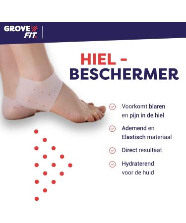GroveFit Heel Spur Relief Package - Strassburg Socks Heel Pads & Brace for Pain Relief - Buy Online on GoSupps.com