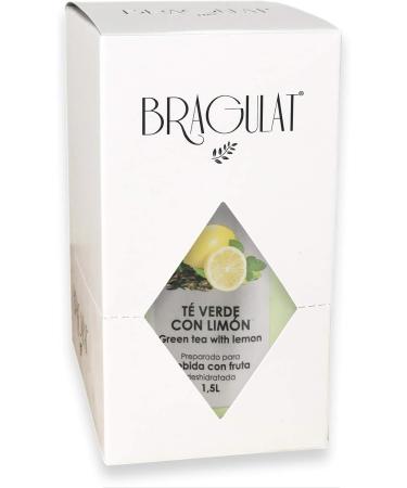  BRAGULAT BRAGULAT Lemon Green Tea Drink | Instant Powdered Drinks & Refreshments | Sugar Free & Vitamin C Flavors | 15 Bags - Buy Online on GoSupps.com