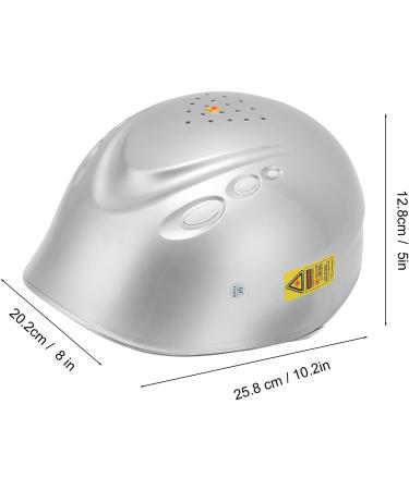 Hair Regrowth Helmet 100 240V 160pcs Red LCD Head Hair Growth Helmet Hair Loss Treatment Device Therapy Cap Silver for Men and Women(UK) - Buy Online on GoSupps.com