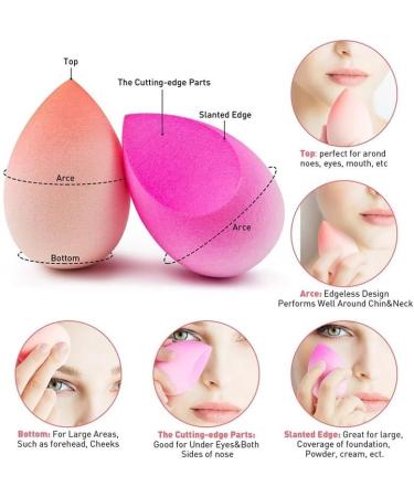 Soft And Elastic Color Cosmetics Egg Vibrant Make Up Sponge Achieve Seamless Makeup Looks Effortlessly(Pessimistic) - Buy Online on GoSupps.com