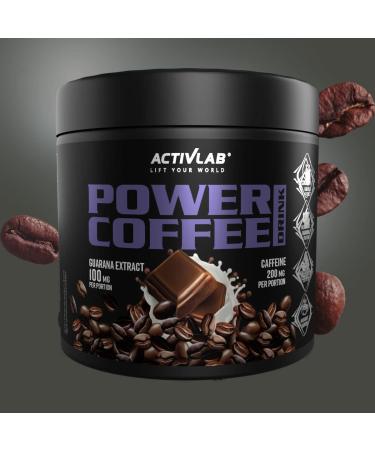 Activlab POWER COFFEE DRINK 150g - nergie intensive dans votre tasse | Boisson au caf aromatis e au chocolat avec ajout de caf ine et de guarana - Buy Online on GoSupps.com