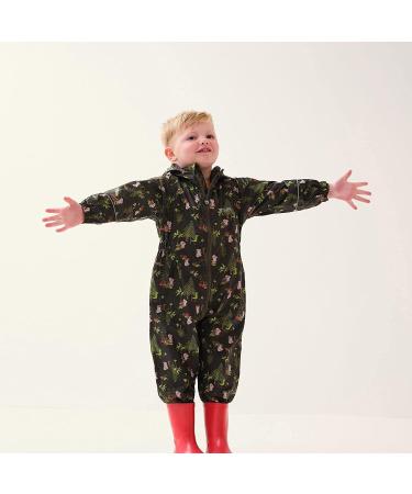 Regatta Unisex Baby Peppa Pobble Snowsuit - 3 Years, Dark Khaki - Buy Online on GoSupps.com