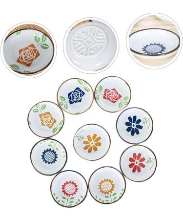 Zerodeko 18 Pcs Side Dish Set Ceramic Dip Dish Small Ceramic Bowl Prep Bowls for Cooking Pinch Bowls Japanese Style Seasoning Dishes Fruit Bowl Chips Ceramics Soy Sauce Bowl Japanese-Style 7X7X1.5CMx2pcs As Shownx2pcs - Buy Online on GoSupps.com