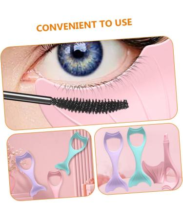 Angoily Eyeliner Applicator Tool Mascara Brush Girl Cosmetic Eyeliner Brush Silica Gel Multi-function Make Up Tools - Buy Online on GoSupps.com