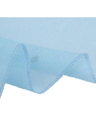 KAKOOI Long Exfoliating Nylon Bath Cloth/Towel Set - 35 inches, 2PCS, Blue & Stripes - Magic Shower Washcloth for Body | Gentle & Rough Scrubbing | Exfoliate & Cleanse Skin Efficiently - Buy Online on GoSupps.com