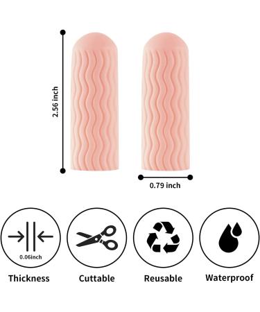 Tifanso 12 PCS Finger Cots - Gel Finger Protectors for Cracked Skin & Trigger Finger - Large Size - Buy Online on GoSupps.com