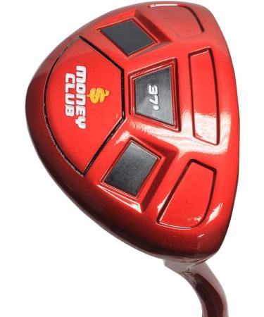Men's Right Handed Golf Chipper - Fire Red Money Club 37 for Easy Stroke Savings - Buy Online on GoSupps.com