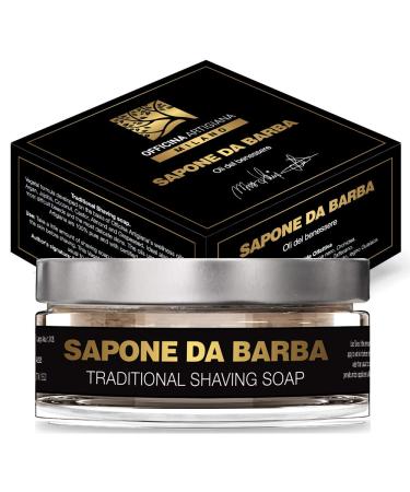 Goodfella's Smile Shaving Soap - 5 Antioxidant Oils & Shea Butter Made in Italy - 150 ml | Officina Artigiana - Buy Online on GoSupps.com