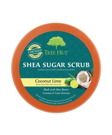 Tree Hut Shea Sugar Scrub Coconut Lime 18oz (Pack of 3) - 3 Pack Coconut Lime Scrub 1.125lb Total - Buy Online on GoSupps.com