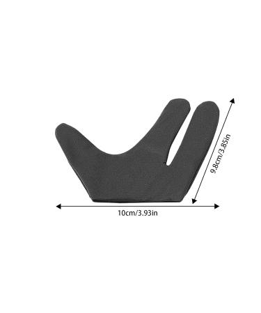 wiroouia Heat Resistant Gloves for Hair Styling Hair Dye Safe Curling Wand Gloves | Professional 3 Finger Design Mittens Protection Reusable Elastic for Hair Dryers left hand - Buy Online on GoSupps.com