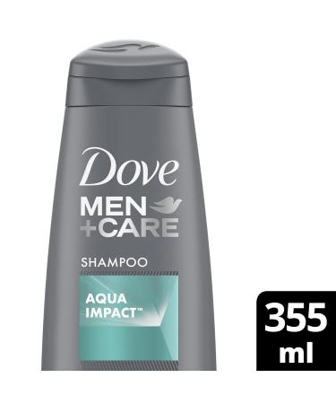 Dove Men+Care Aqua Impact Shampoo for Fine & Thinning Hair - 355 ML | Best for Men s Hair Care | International Shipping Available - Buy Online on GoSupps.com