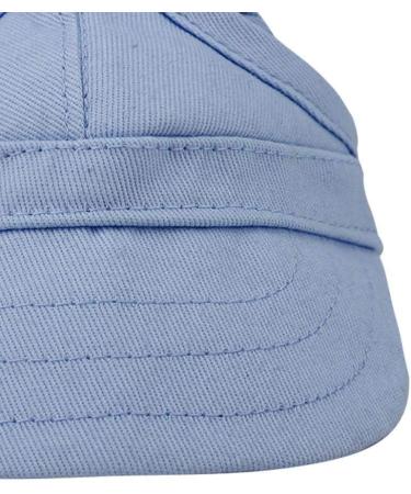Adjustable Blue Baseball Cap for Dogs & Cats - Summer Sun Protection Hat for Outdoor Travel - Reusable Pet Accessory - Buy Online on GoSupps.com
