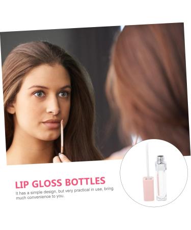 SOESFOUFU 6pcs Lip Gloss Empty Tube Lip Gloss Pigment Empty Eyeliner Mascara Bottle Bulk Lip Balm Pink Abs - Buy Online on GoSupps.com