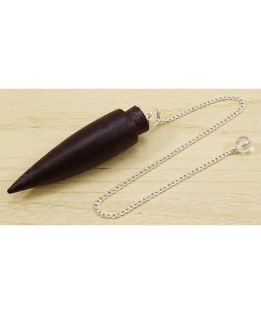 Harmonize Wooden Pendulum - Balancing Dowsing Egyptian Health Reiki Pendant in Red Gift Bag - Energized Brown Wood - Buy Online on GoSupps.com