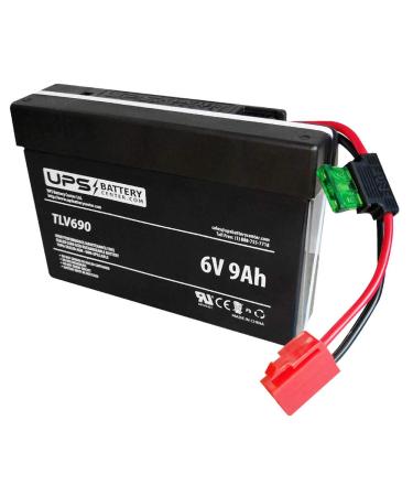 Replacement Battery 6V 9Ah for Rollplay 6 Volt Porsche Macan Turbo SUV with Remote Control Ride-On Toy by UPSBatteryCenter