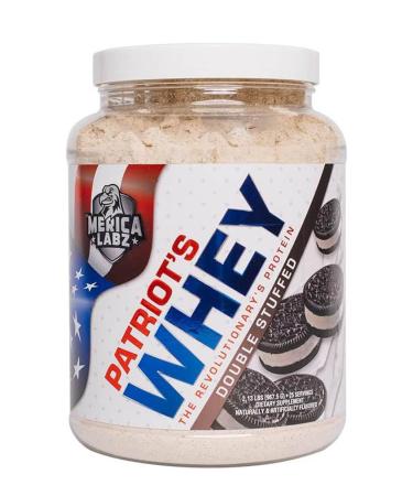 Merica Labz Patriot's Whey The Revolutionary's Protein 25G Protein 25 Servings (Double Stuffed)