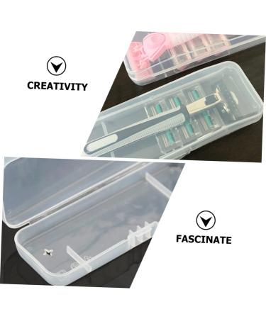 Beaupretty 50-Piece Razor Storage Box Travel Case for Safety Razors & Razor Holders Durable Plastic Razor Organizer for International Shipping - Buy Online on GoSupps.com