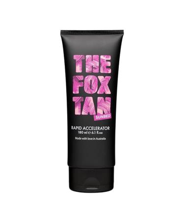 The Fox Tan Rapid Accelerator Accelerator Lotion For Sunbed Tanning Creates Darker Faster & Long-Lasting Tans Vegan & Cruelty-Free 180mL Rapid Accelerator 180ml | Pack of 1