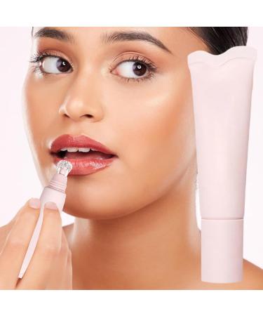 Hqunjikp Moisturizing lip balm 12 ml long lasting plumping cream lip cream for hydration shine protection skin care day night 02 - Buy Online on GoSupps.com