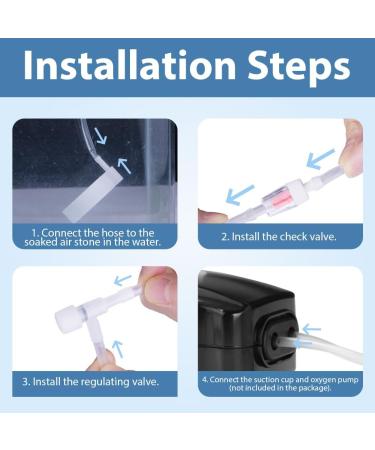 Flintronic Nano Aquarium Air Stone - Ultra Quiet Aerator for Ponds & Aquariums | Tiny Bubbles for Enhanced Oxygen (100mm) - Buy Online on GoSupps.com