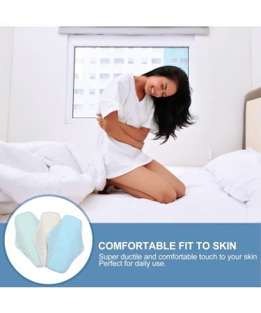 Excart 3-Piece Washable Reusable Menstrual Pads & Sanitary Towels - Eco-Friendly Tea Towels Included - Buy Online on GoSupps.com