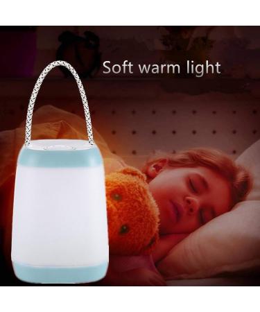 USB Rechargeable Night Light for Kids | Portable Camping Lantern with 3 Modes | Cyan | Indoor Outdoor Bedroom Emergency Use - Buy Online on GoSupps.com