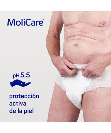 Molicare Premium Mobile Disposable Pants - Incontinence Solutions for Men & Women | Size M (80-120 cm) - 14 Pieces - Buy Online on GoSupps.com