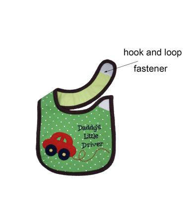 Yafane Baby Bibs Waterproof - 10 Pack Soft Cotton Bibs with Velcro for Boys & Toddlers - Perfect for Mealtime Messes - Buy Online on GoSupps.com