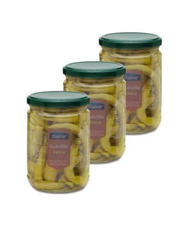 Lot 3x Chili in vinegar - Jar 390g