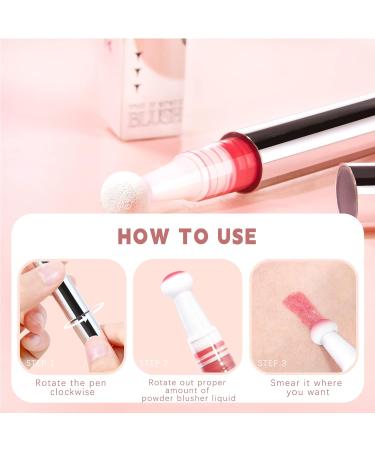 HOSAILY 3 Colors Liquid Blush Set - Waterproof & Long Lasting Creamy Velvet Blush for Cheeks 0.33oz (Pack of 3) - Buy Online on GoSupps.com
