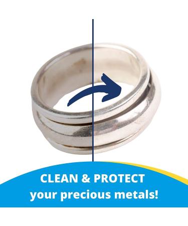 Carbona Silver Wipes - Metal Cleaner & Polish | 12 Wipes, 2 Pack - Buy Online on GoSupps.com