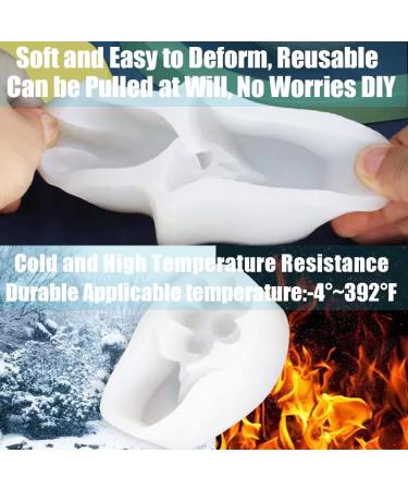 THCHZL 4 Pcs Lucky Flower DIY Candle Making Molds - Summer Father's Day/Graduation Gifts | 3D Silicone Molds for Easy Demolding - Buy Online on GoSupps.com
