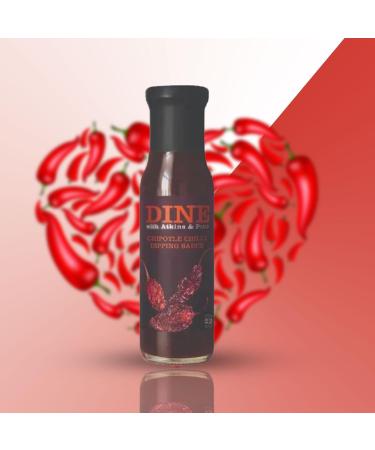 Dine Dressing Sauce Bottle Pick N Mix - Choose From 10 Flavours | Raspberry Mango & Lime-Coulis Caesar Roast Garlic & Balsamic Vinegar Wasabi Honey & Mustard - Pack of 3 - Buy Online on GoSupps.com