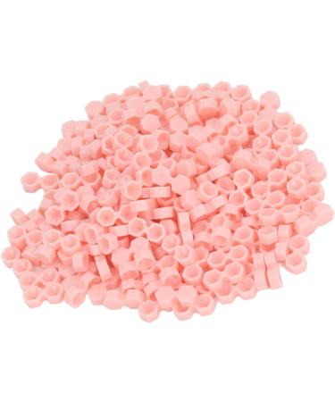 200PC Diamond-Shaped Eyelash Extension Adhesive Cups - Disposable Pink Holders for Professionals | Premium Quality & International Shipping - Buy Online on GoSupps.com