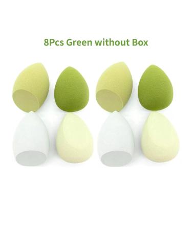SBTRKT 8pcs Makeup Sponge Blenders - Soft Cosmetic Puff for Flawless Foundation - Beauty Tools & Accessories - Buy Online on GoSupps.com