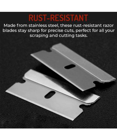 Buy Bulk Stainless Steel Single Edge Razor Blades | 100 Pack for Precision Shaving - International Shipping Available - Buy Online on GoSupps.com