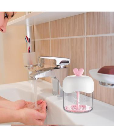 Shampoo Foamer | Foam Maker for Face Wash Foam Maker for Body Wash Shampoo Facial Cleanser Rich Foam Maker Skincare Tools for Fine Delicate Foam transparent red - Buy Online on GoSupps.com
