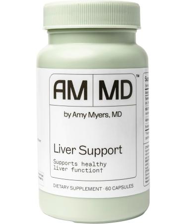 Liver Support by Dr. Amy Myers - Features A Powerful Blend of Ingredients That Help Clean & Optimize Liver Function - Dietary Supplement 60 Capsules - Buy Online on GoSupps.com