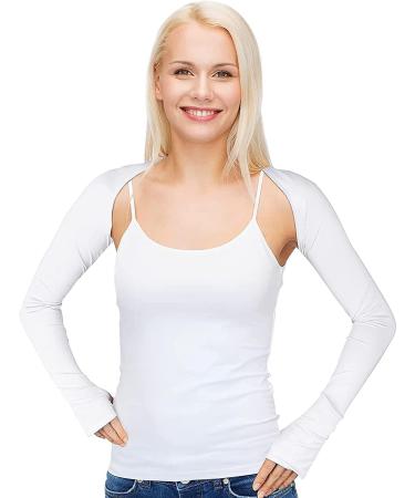 Kopinma UV Protection Bolero Cooling Scarf - 4 Pieces Sun Protection Scarf for Ladies Golf Cycling with Finger Holes - Buy Online on GoSupps.com