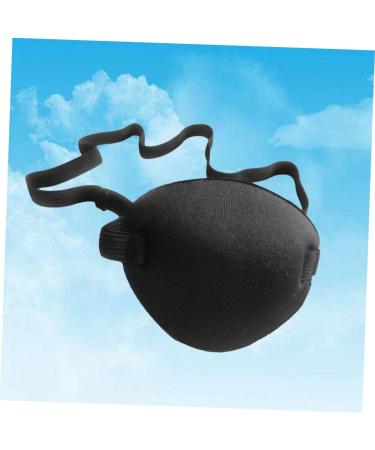 Healvian 2pcs Amblypia Eye Patch Pirate Cosplay Props Single Eye Pirate Costume Eye Patch Eye Patches Black - Buy Online on GoSupps.com