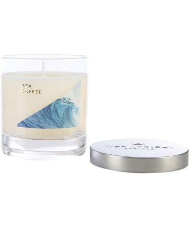 Wax lyrical Sea Breeze Medium Wax Fill Candle - Silver Jar (50 Hours Burn Time) - Buy Online on GoSupps.com