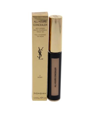 Yves Saint Laurent All Hours Concealer - 2 Ivory Women 0.16 oz 2 Ivory 0.16 Ounce (Pack of 1)