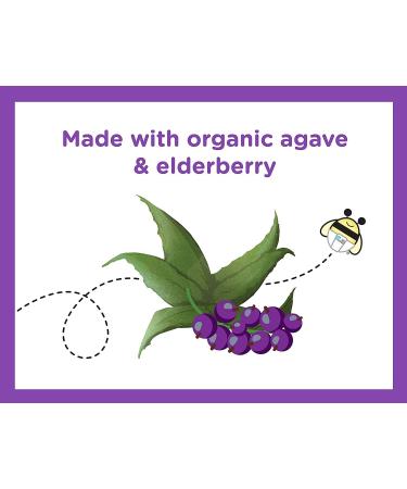 Zarbee's Naturals Baby Cough Syrup with Agave  Thyme & Elderberry - 2 Fl Oz | Immune Support - Buy Online on GoSupps.com