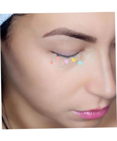 minkissy 9 Pairs Sequin False Eyelashes Colored Lashes Color Lashes Pride Makeup Lashes with Color Colored Eyelashes False Lashes Female Eyelashes Lashs Cosplay Cosmetic Miss Imitation - Buy Online on GoSupps.com
