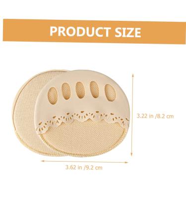 SOIMISS 15 Pairs Gel Toe Pads - Invisible Forefoot Cushions & Non-Slip Half Socks for Women - Comfort for Heels & Breathable Support - Buy Online on GoSupps.com