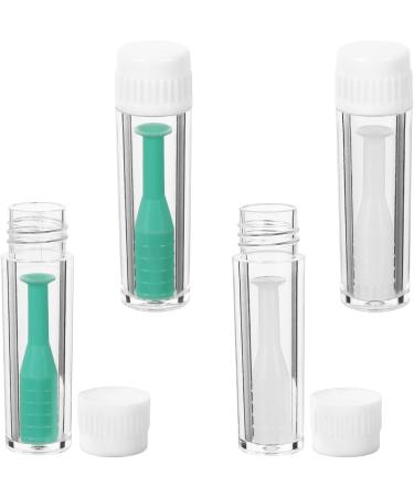 Magiclulu 4-Part Contact Lens Case & Remover Tool - Lens Insertion & Suction Stick for Easy Contact Lens Handling - Buy Online on GoSupps.com