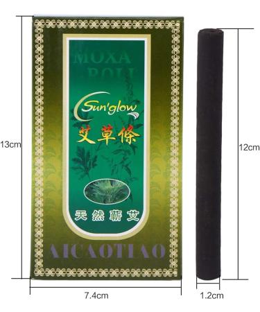 FTVOGUE 10 Sticks Pure Smokeless Moxa Rolls for Mild Moxibustion - International Shipping Available - Buy Online on GoSupps.com