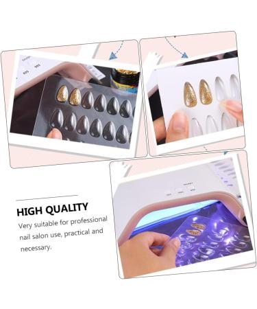 POPETPOP 3 Pcs Nail Color Book Nail Nail Samples Book Manicure Color Display Nail Polish Color Display Colour Chart Nail Gel Nail Color Sample Book White Manicure Tools Abs Acrylic - Buy Online on GoSupps.com