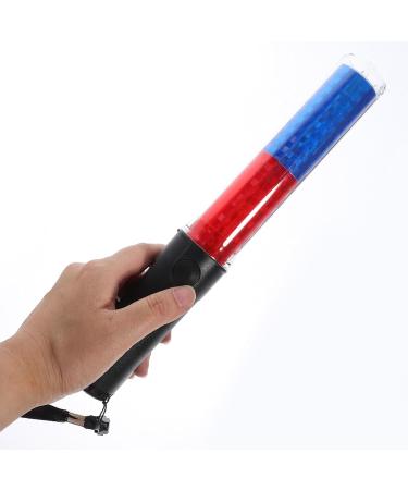 JECOMPRIS 26cm Led Traffic SafetyBaton Light Signal Traffic Wands Traffic Control Night Wands Air Marshaling Signal Wand Concert Luminous Stick for Car Directing Police Blue - Buy Online on GoSupps.com